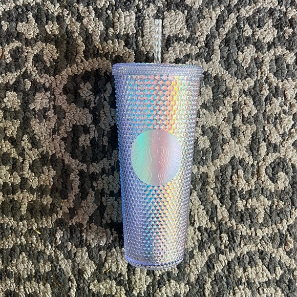Starbucks 2023 Unicorn White Studded Iridescent  Tumbler - Picture 1 of 3